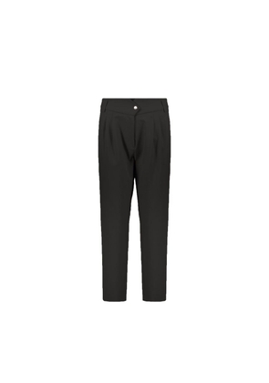 Herno Black Elastane Casual Pants - 50