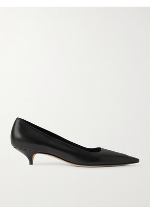 The Row - Liisa Leather Pumps - Black - IT35,IT35.5,IT36,IT36.5,IT37,IT37.5,IT38,IT38.5,IT39,IT39.5,IT40,IT40.5,IT41,IT41.5,IT42