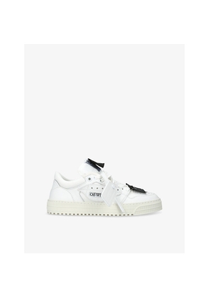 Mens Off-White C/O Virgil Abloh 3.0 Off-Court Low-Top Leather Trainers
