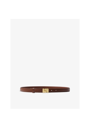 Womens Soeur Ninon Mini Leather Belt