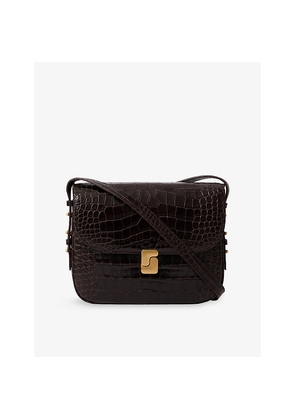 Womens Soeur Bellissima Maxi Leather Cross-Body Bag