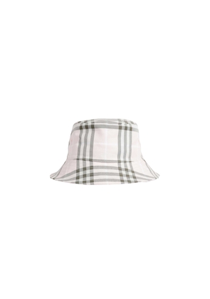 Check Cotton Bucket Hat