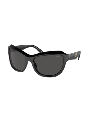 Prada Dark Grey Butterfly Ladies Sunglasses PR A27S 16K5S0 62