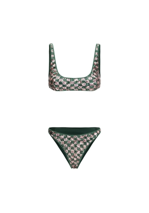 Oséree Multicolor Polyester Bikini - L