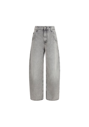Jacob Cohen Gray Cotton Relaxed Fit Jeans - W25
