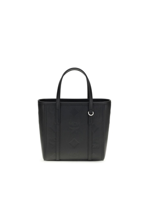 MCM Black Calf Leather Bos Taurus Shoulder Bag