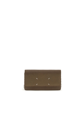 Maison Margiela Brown Calf Leather Bos Taurus Wallet