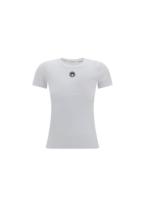 Marine Serre White Cotton T-Shirt - S
