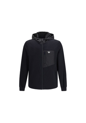 Prada Black Cotton Shell Jacket - S