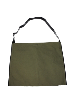 Jil Sander Green Fabric Shoulder Bag
