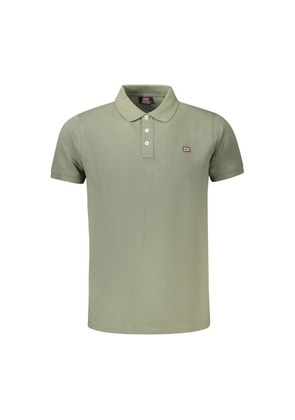 Norway 1963 Verde Cotton Men Polo - S