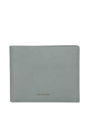 Jil Sander Green Leather Wallet