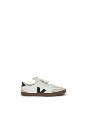 Veja White Calf Leather Bos Taurus Athletic Sneakers - EU40/US7