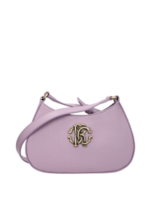 Roberto Cavalli Pink Leather Crossbody Bag