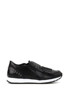Tod's fringed slip-on sneakers - Black