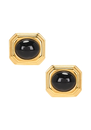 BRACHA Silvia Studs in Metallic Gold.