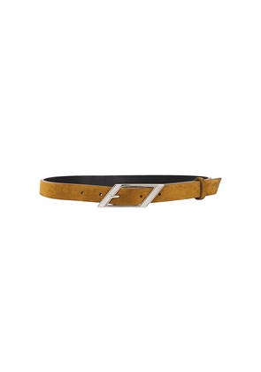 THE ATTICO Belt in Brown. Size L. Also in S.