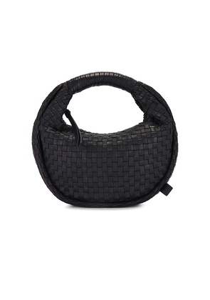 Cleobella Santiago Mini Hobo Bag in Black.