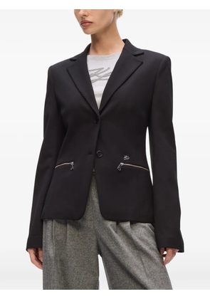 Karl Lagerfeld button-up blazer - Black