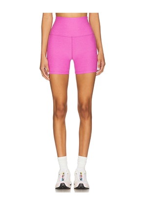 Beyond Yoga Spacedye Keep Pace Biker Shorts in Fuchsia. Size XS. Also in L.
