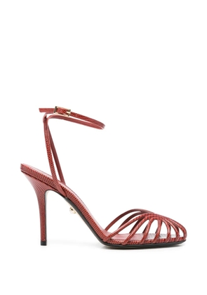 Alevì strappy ankle sandals - Red