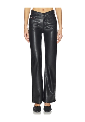 Diesel Plain Leather Pant in Black. Size 42. Also in 40, 44.