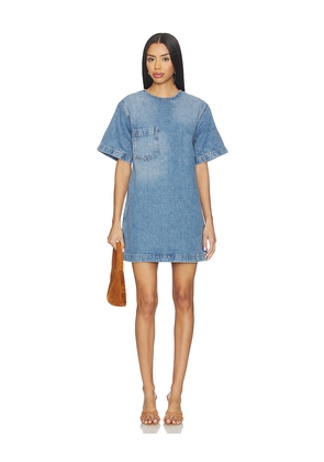 ANINE BING Tulah Dress in Blue. Size L. Also in M, S, XS.