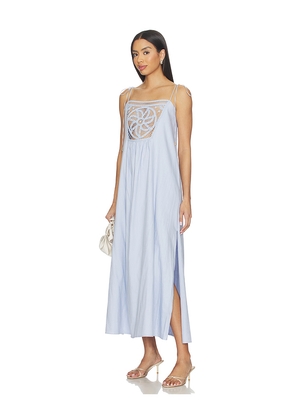 Cleobella Andromeda Cover Up Dress in Baby Blue. Size M/L. Also in XS/S.