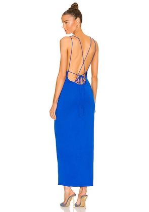 h:ours Selena Midi Dress in Royal. Size M. Also in S.