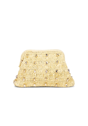 BTB Los Angeles Galia Clutch in Neutral.