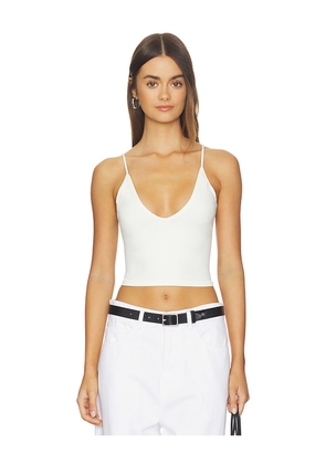 Free People Round Two Skinny Strap Tank in Ivory. Size L/XL. Also in M/L, XS/S.