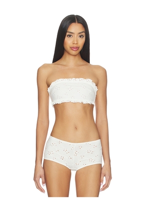 Free People x REVOLVE Full Bloom Bandeau in White. Size M. Also in S, XS.