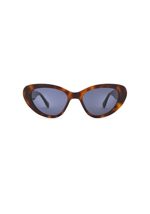 Jimmy Fairly The Giulia Sunglasses in Cognac.