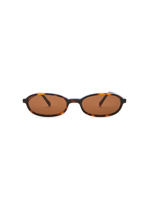 Jimmy Fairly The Emmy Sunglasses in Brown.