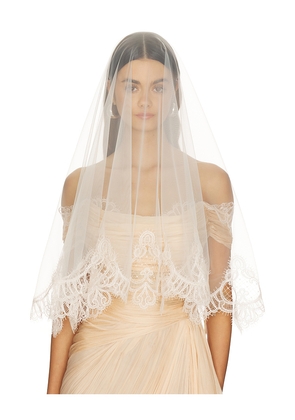 Maria Lucia Hohan Iva Veil in Blush.