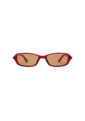 Otra Caysee Sunglasses in Red.