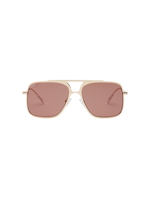Otra Bodie Sunglasses in Metallic Gold.