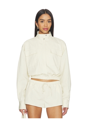 Lovers and Friends Edith Jacket in Ivory. Size L. Also in M, S, XL, XS, XXS.
