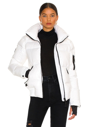 SAM. Freestyle Bomber in White. Size S. Also in XS.