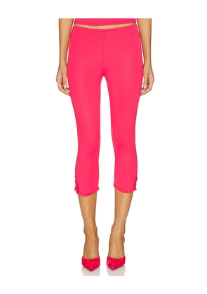 Only Hearts Capri Leggings in Red. Size L. Also in M, S, XS.