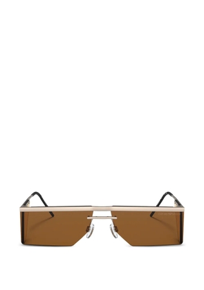 Emporio Armani rectangle sunglasses - Gold