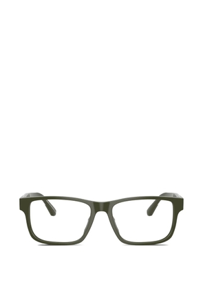 Emporio Armani square-frame glasses - Green
