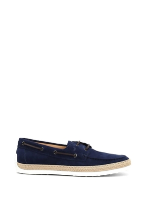Tod's classic boat shoes - Blue