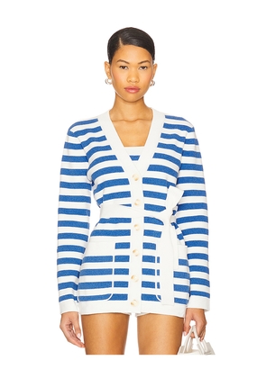 Posse Ari Cardigan in Blue. Size M. Also in XL.
