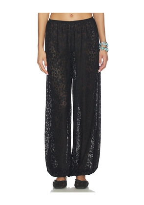 superdown Liesel Balloon Pant in Black. Size L. Also in M, S, XL, XS, XXS.