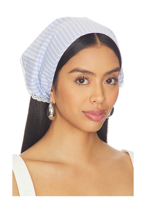 Tularosa Gracie Head Scarf in Baby Blue.