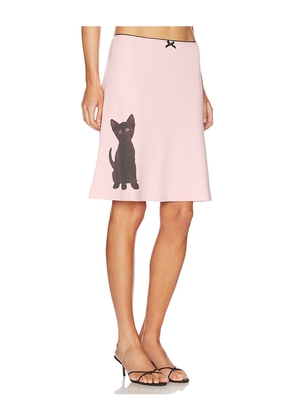 Tyler McGillivary Collector Skirt in Pink. Size L. Also in M, S, XS.