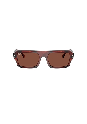 Ray-Ban Flacko Rectangular Sunglasses in NA.