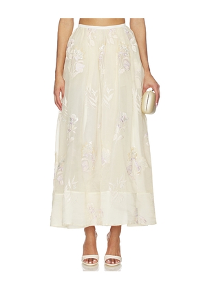 SAU LEE Valentina Skirt in Lemon. Size 0. Also in 00, 10, 12, 2, 4, 6, 8.