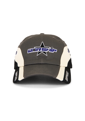 Worship Supplies Shooter Panel Hat in Grey.